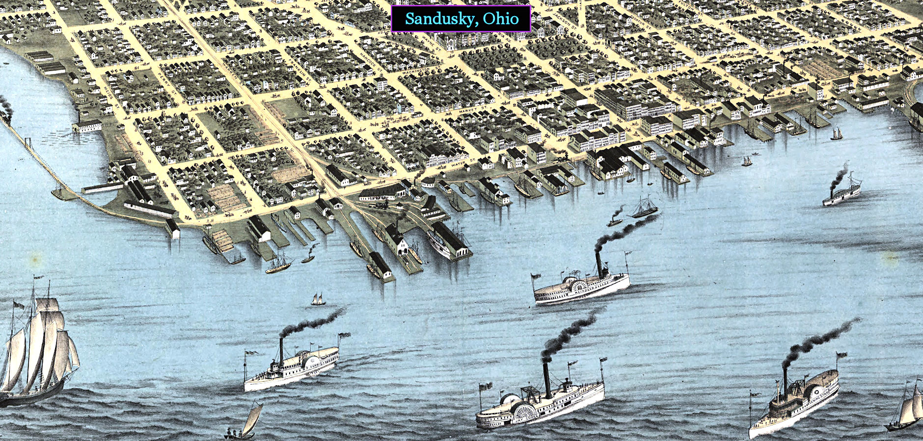 Sandusky, Ohio, 1870